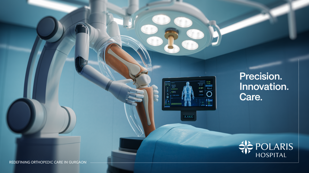 How Polaris Hospital Brings Robotic Technology to Orthopedic Care in Gurgaon 1 image