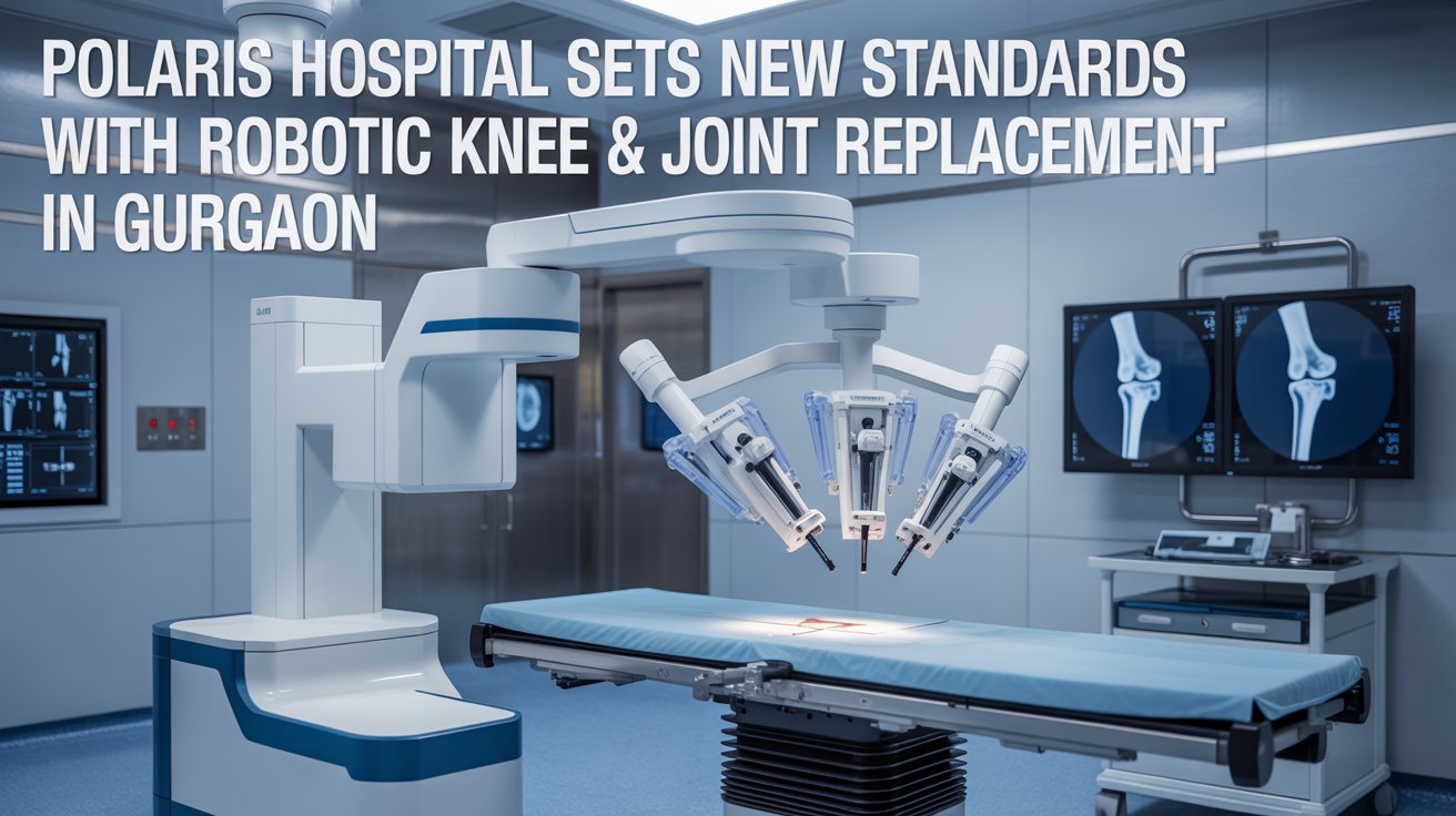 Polaris Hospital Sets New Standards with Robotic Knee & Joint Replacement in Gurgaon
