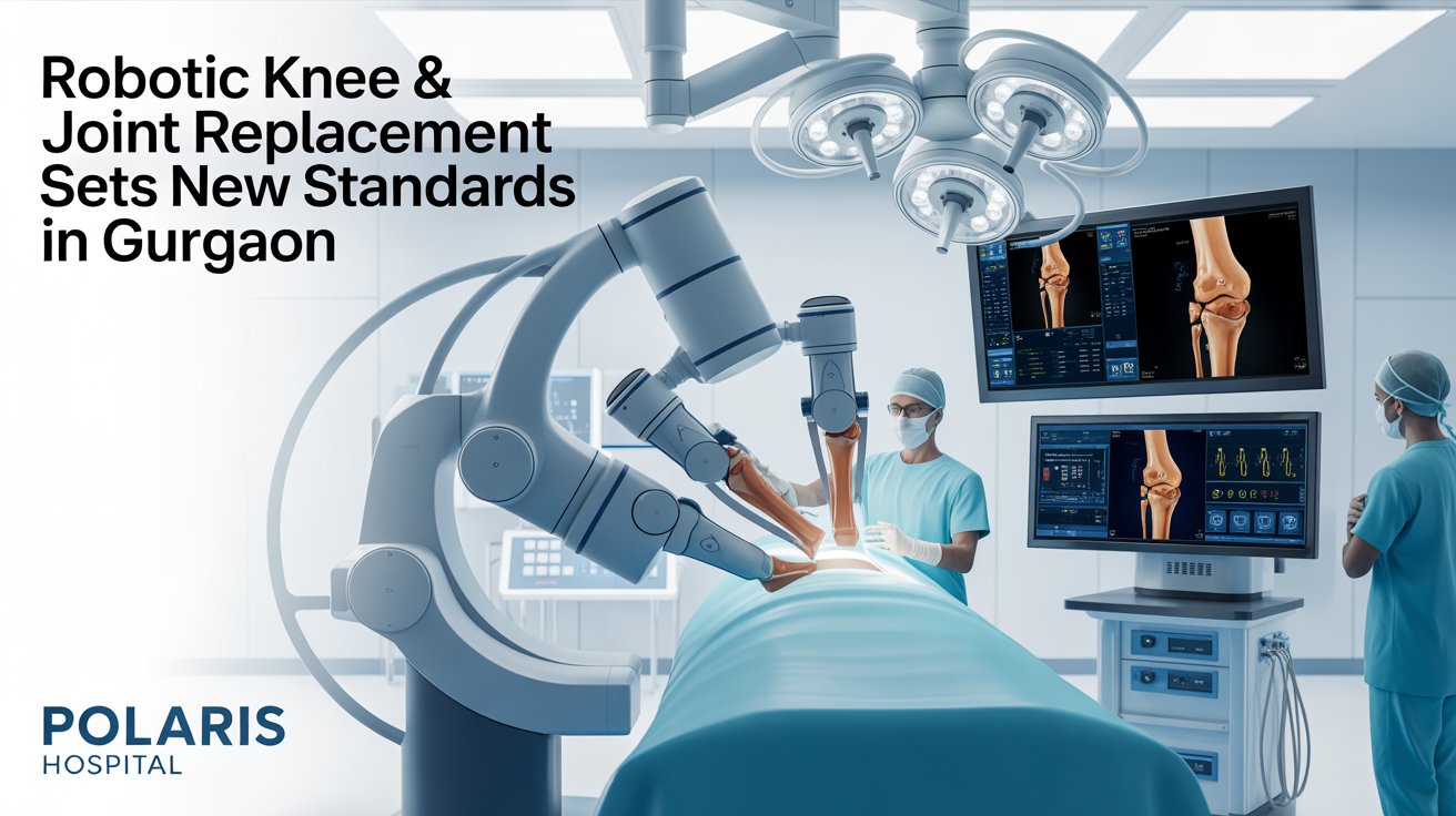 Robotic Knee & Joint Replacement Sets New Standards in Gurgaon, Polaris Hospital